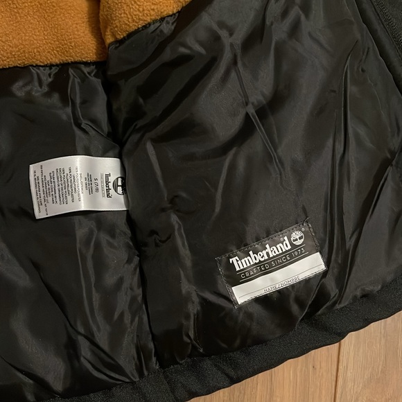 Kids Black Timberland Winter Coat - Picture 10 of 16